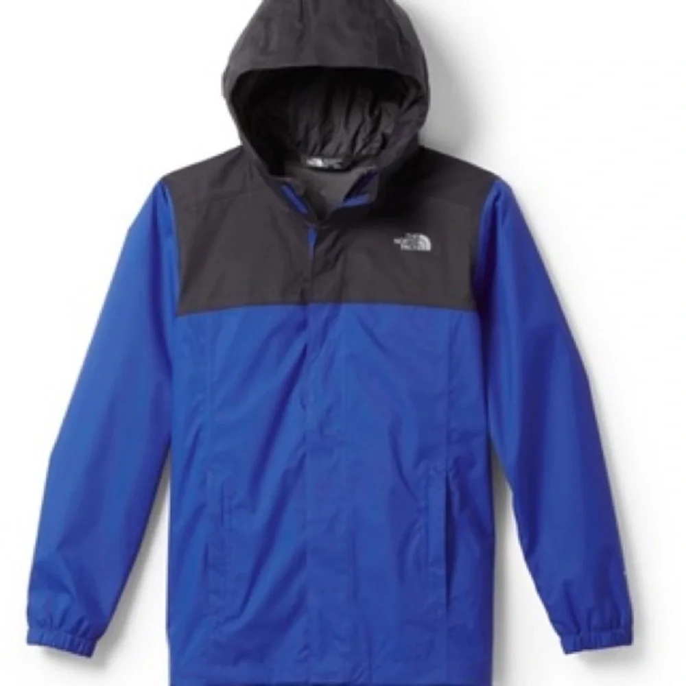 The North Face Resolve Reflective Jacket Boys Medium 10-12 Waterproof TNF Spring - Picture 8 of 8